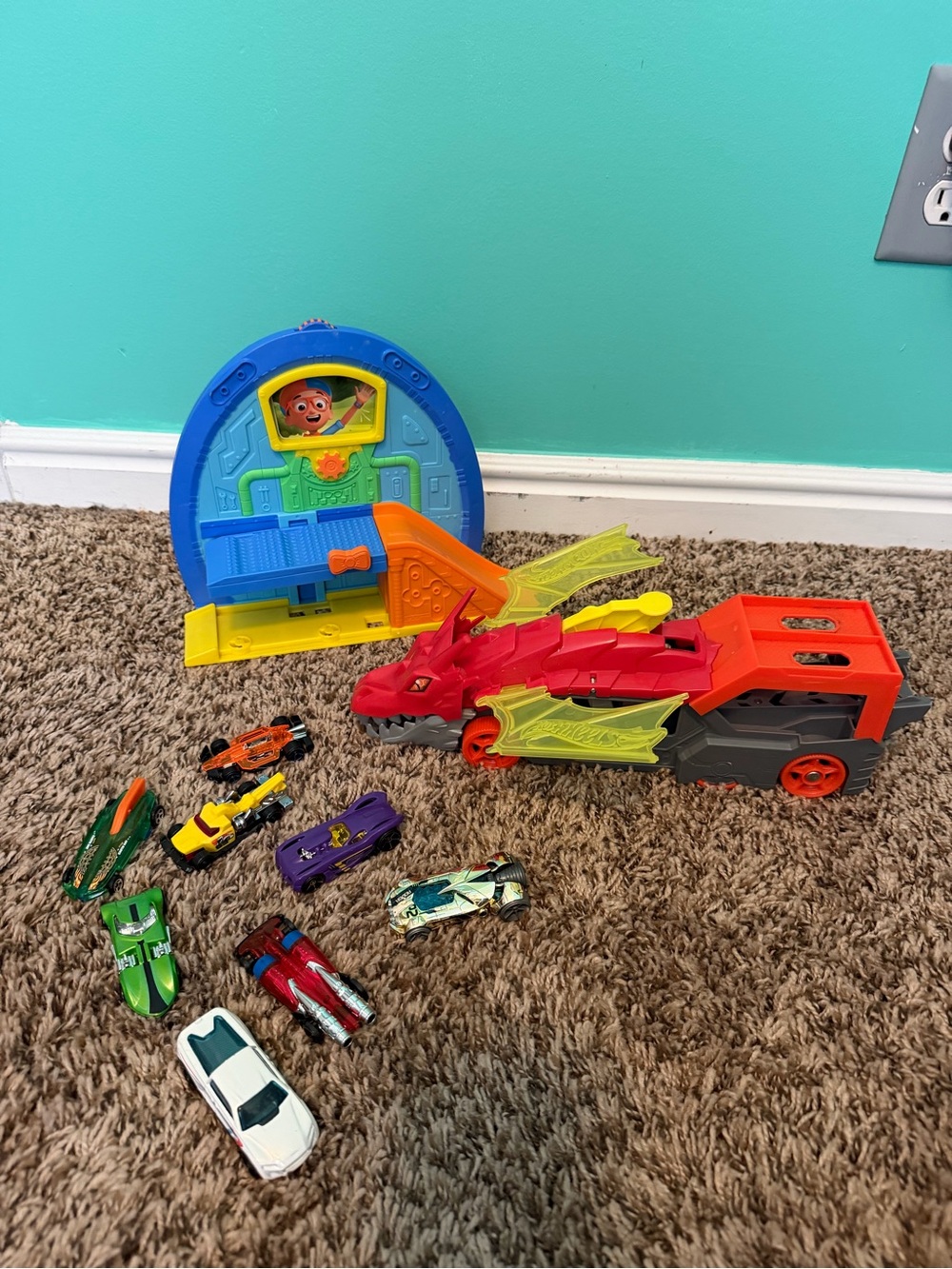 Hot wheels set